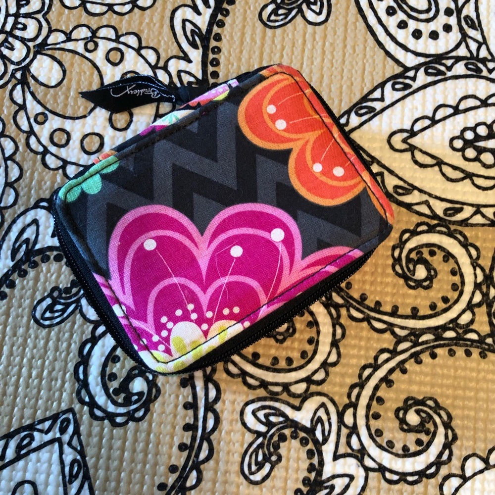 vera bradley pill box and case